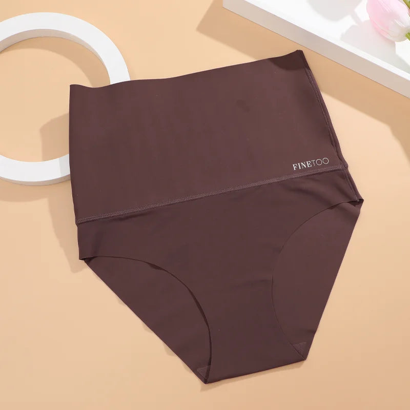 Women's Seamless High Waist Shaping Underwear - Tummy Control & Hip Lifting Brief
