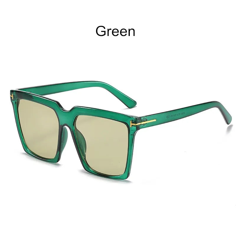 Women's Octagonal Sunglasses - Fun Personalized Retro Frameless Shades