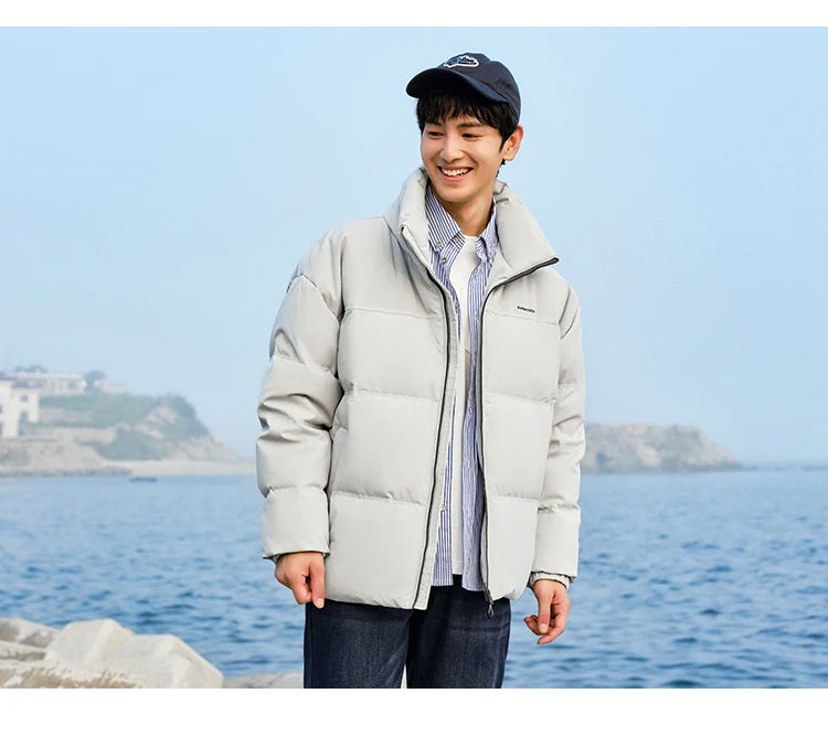 Unisex Windproof Waterproof Puffer Jacket - Winter Cold-Proof Outerwear