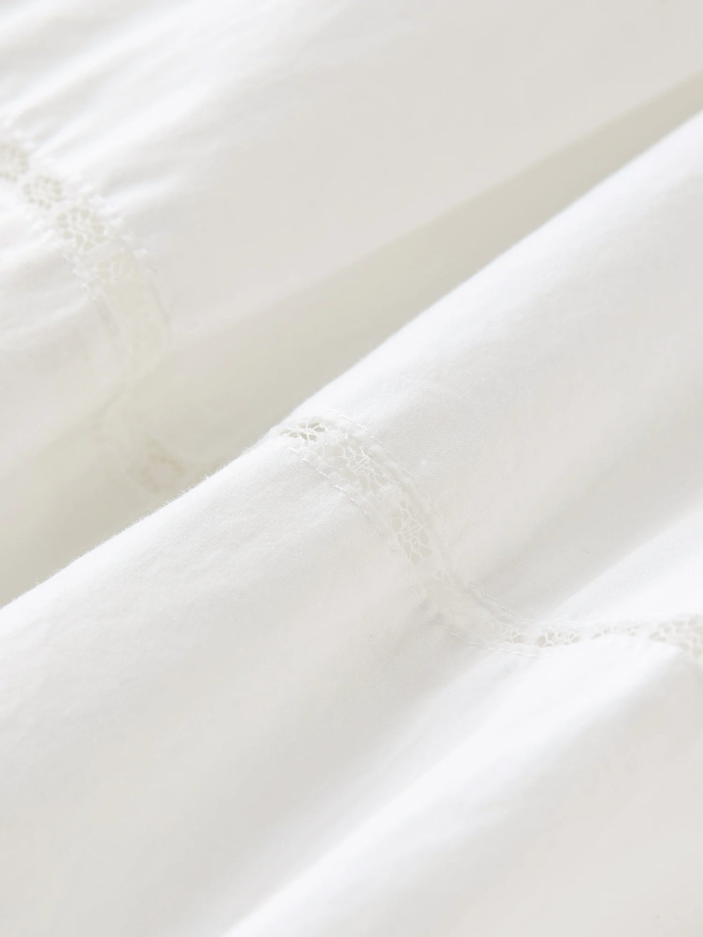 Ballet-Inspired Lace Hem Skirt - Multi-Layered Gathered Skirt