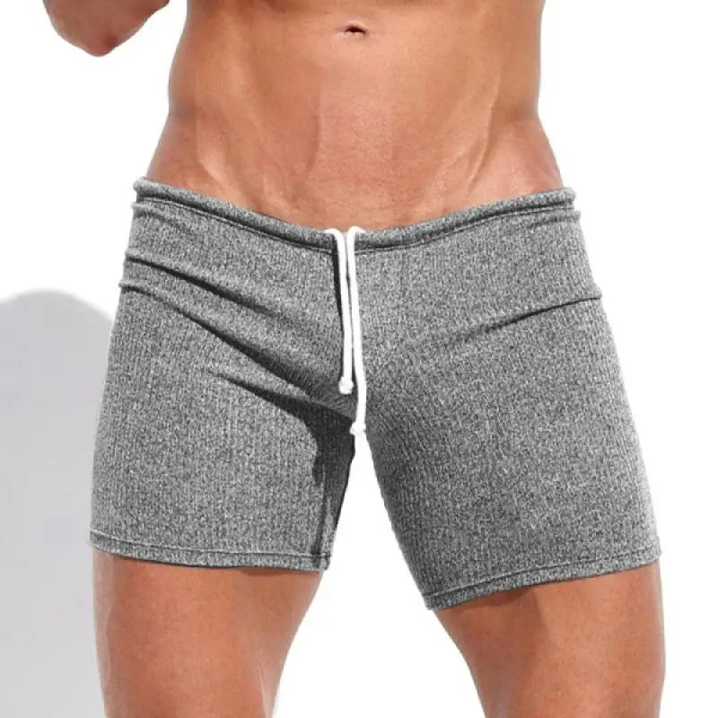 Men's Casual Shorts Breathable Drawstring Board Fitness Shorts