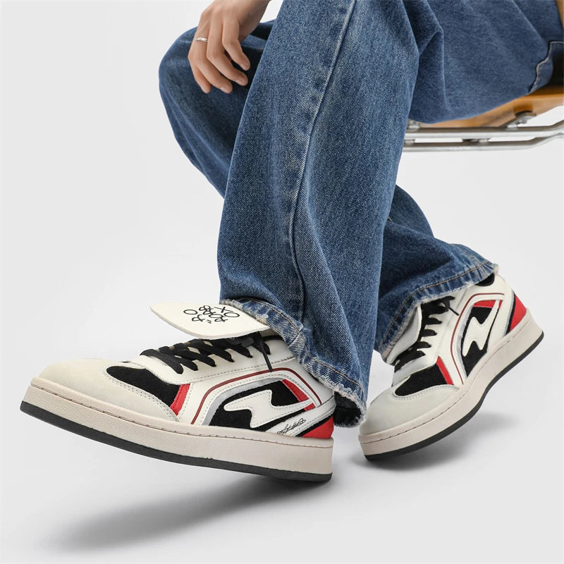 Casual Platform Sneakers - Unisex Running & Skateboard Shoes