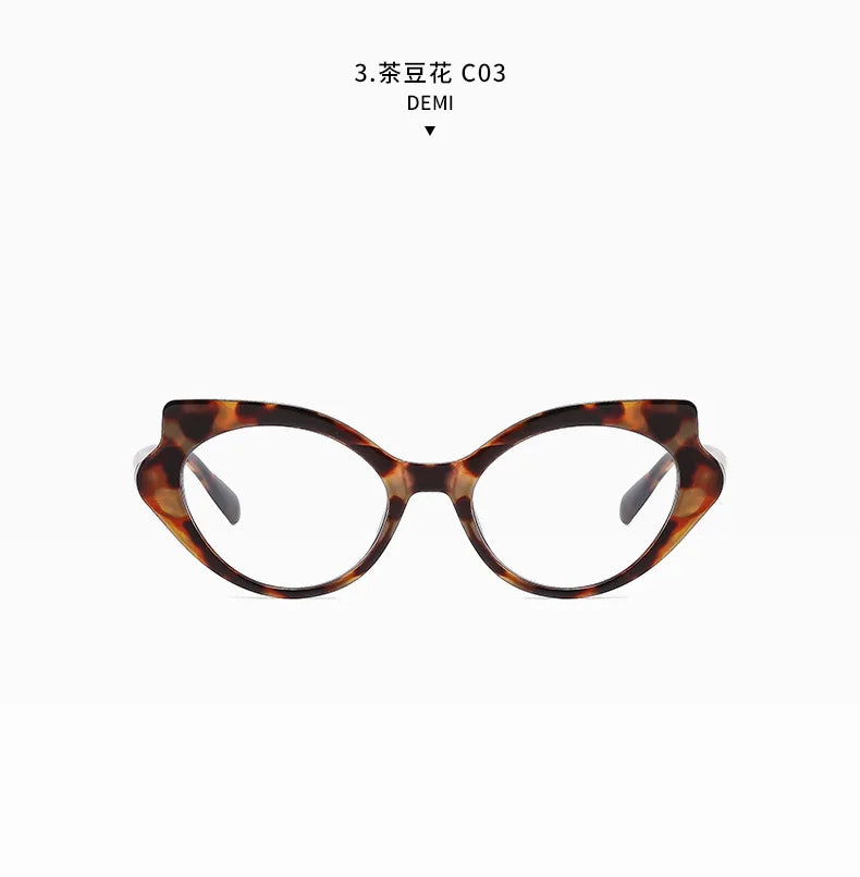 Cat Eye Glasses for Women - Anti Blue Light Computer Eyewear