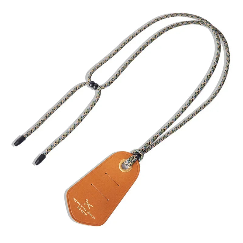 Vintage Leather Glasses Chain - Portable Sunglasses Lanyard Fashion Neck Strap