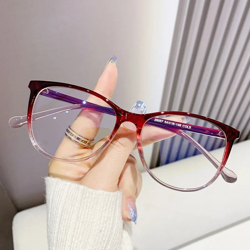 Retro Transparent Fashion Glasses - Anti Blue Light Eyeglass Frame