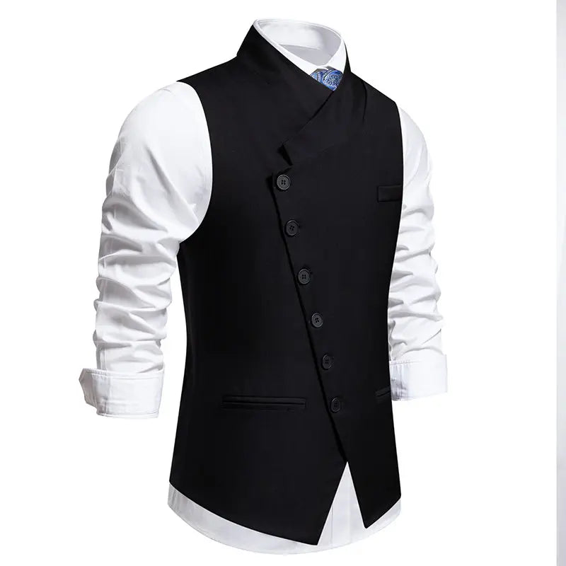 Men's Suit Vests Sleeveless  Waistcoats