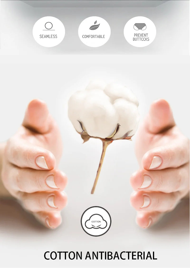 Women's Cotton Lace Briefs 3-Piece Set - Comfortable Underwear