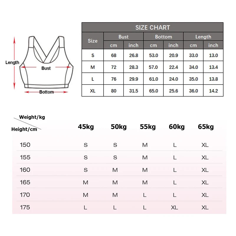 Women's High Impact Fitness Yoga Bra Soft Sports Underwear Square Neckline Gym Crop Top Breathable Workout Top