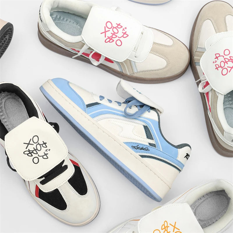 Casual Platform Sneakers - Unisex Running & Skateboard Shoes