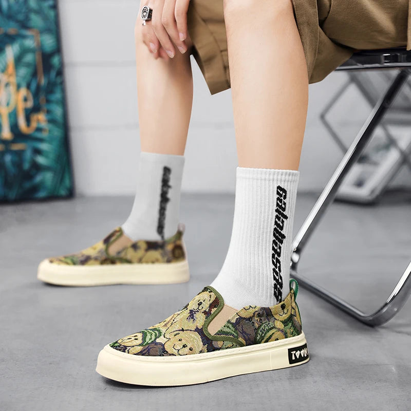 Men's Casual Slip-on Canvas Shoes