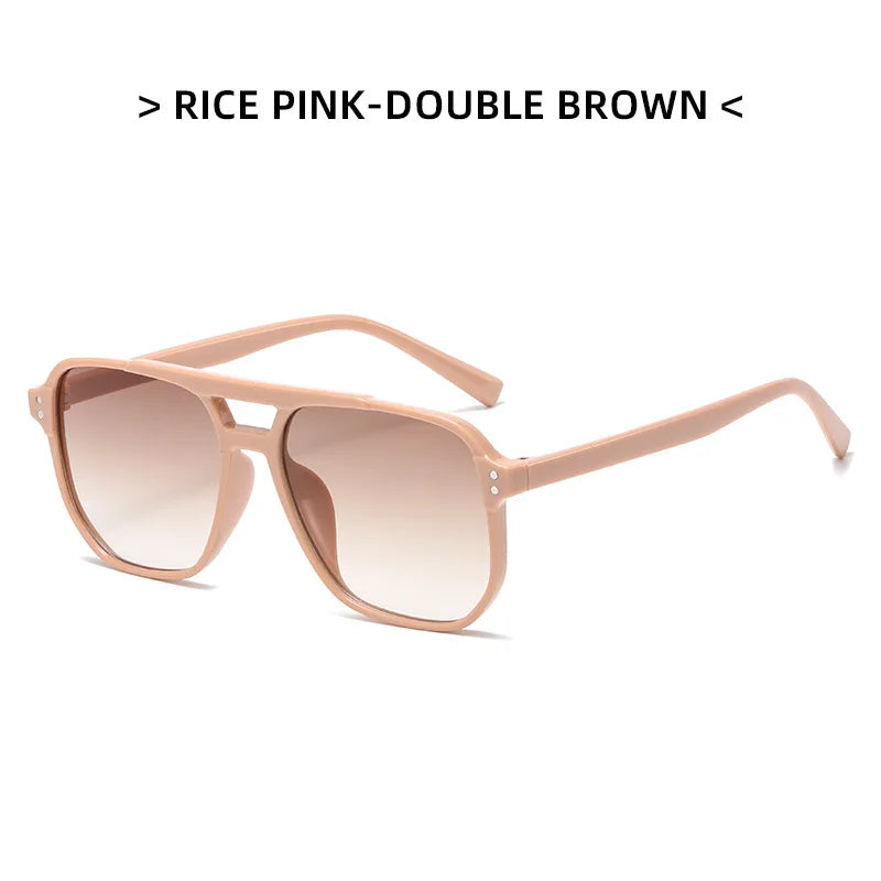 Men's Retro Plastics Frame UV400
