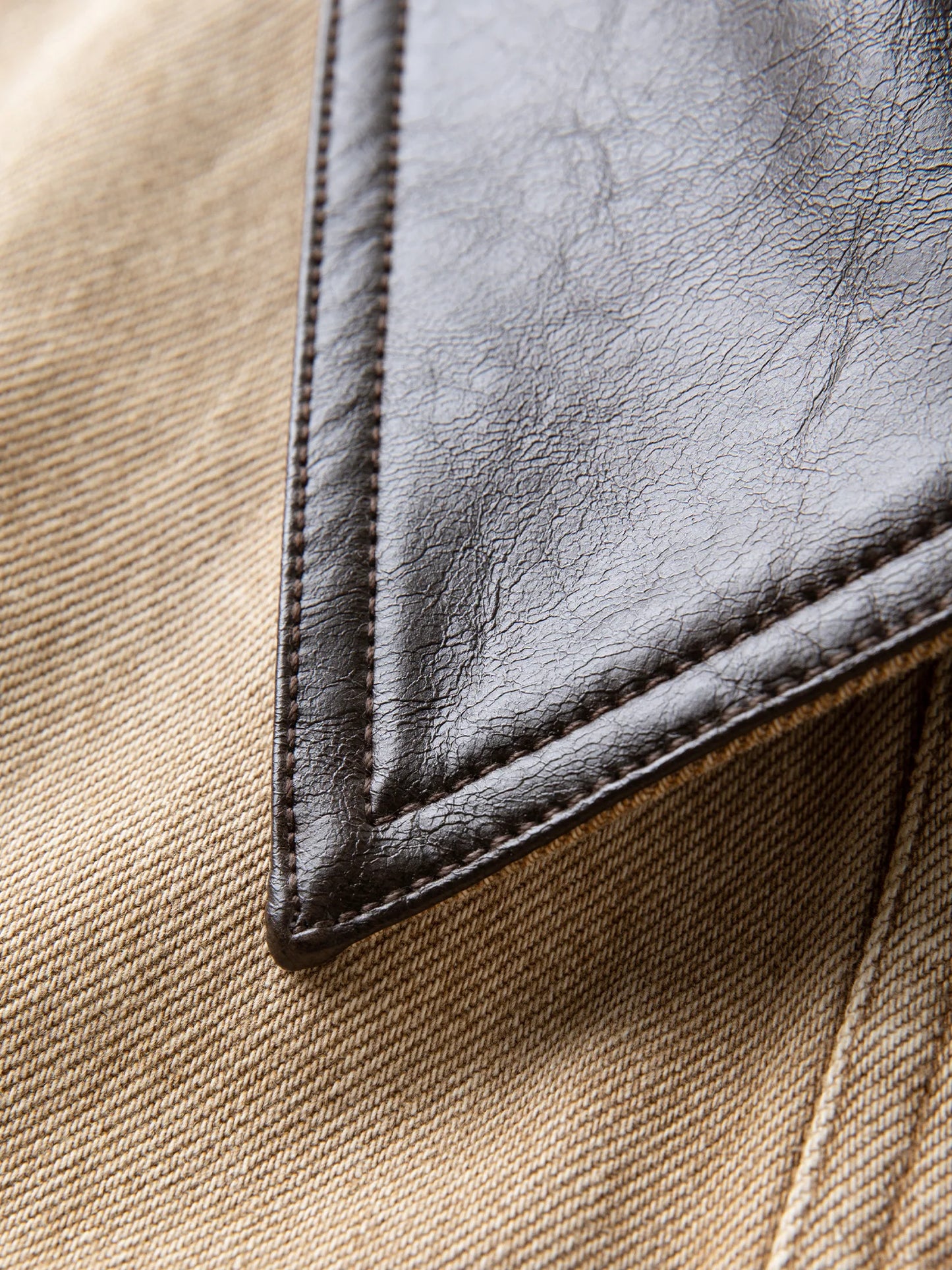 Contrast Wash Denim Jacket