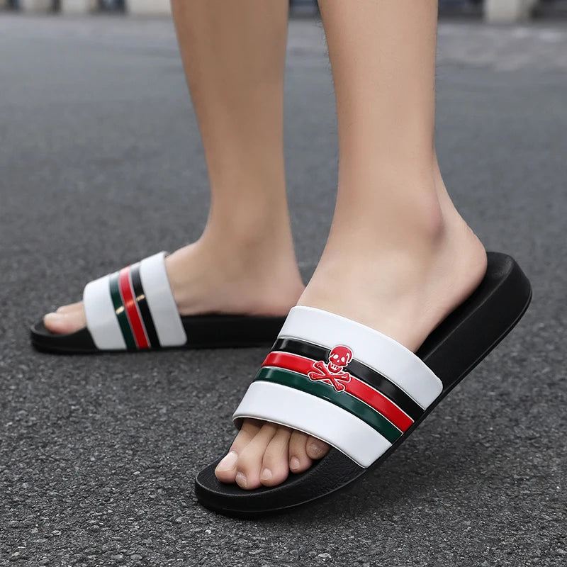 Men's Summer Slippers Sports Slides Clogs Quick Dry Beach Sandals