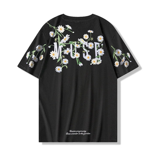 Embroidered Floral T-Shirt