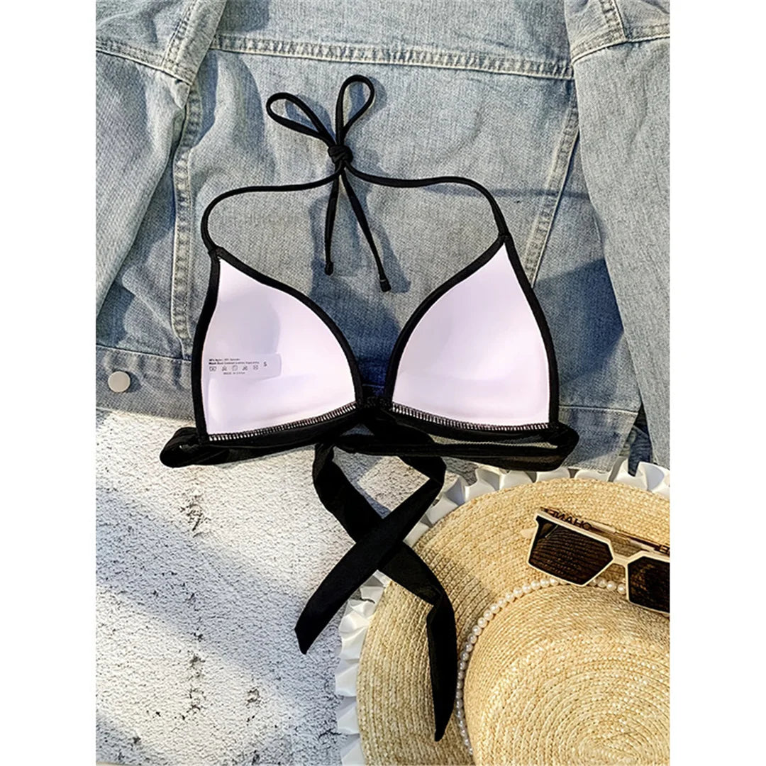 Bra Cup Halter Bikini Top