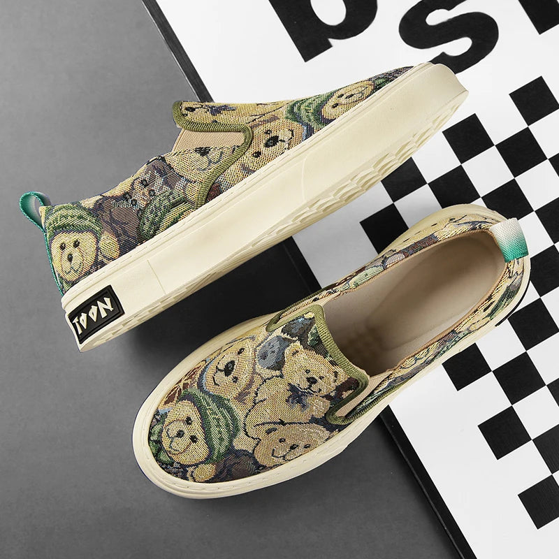 Men's Casual Slip-on Canvas Shoes