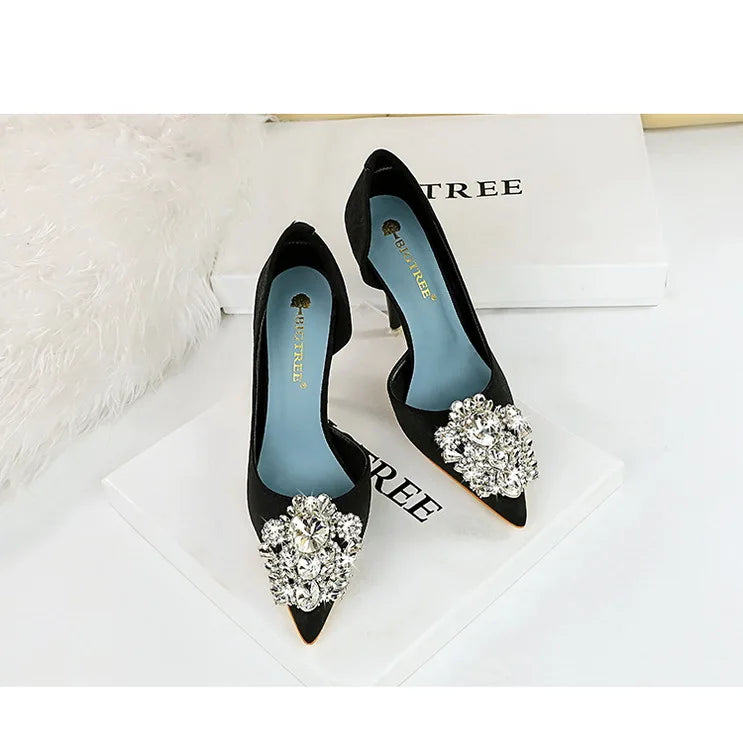 Women's  Rhinestone  Stilettos High Heels