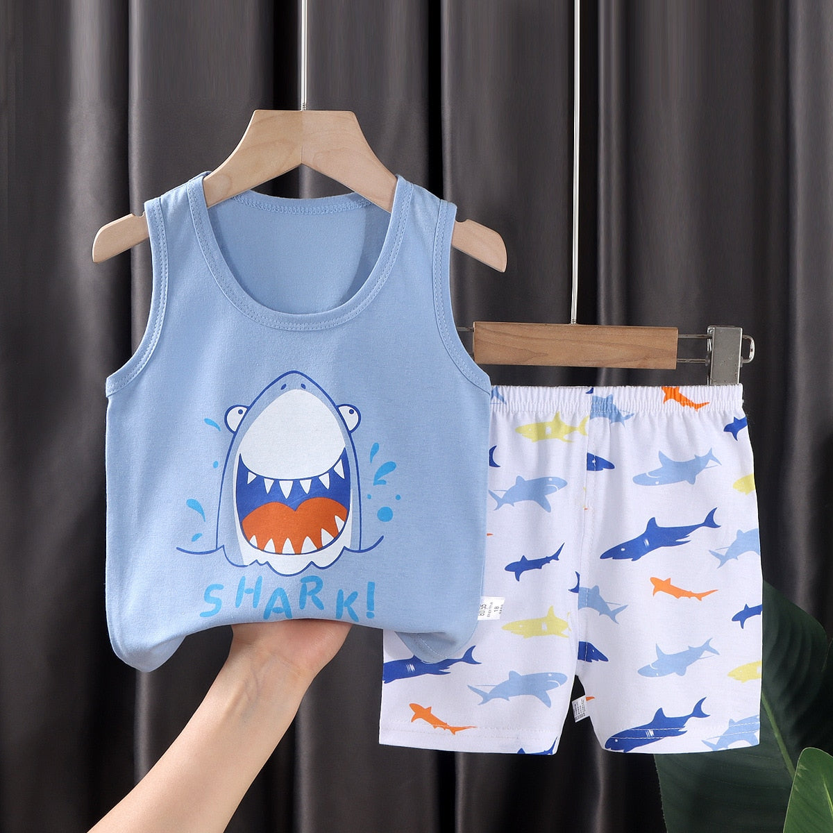 2PCS Children's Boy's Vest Set