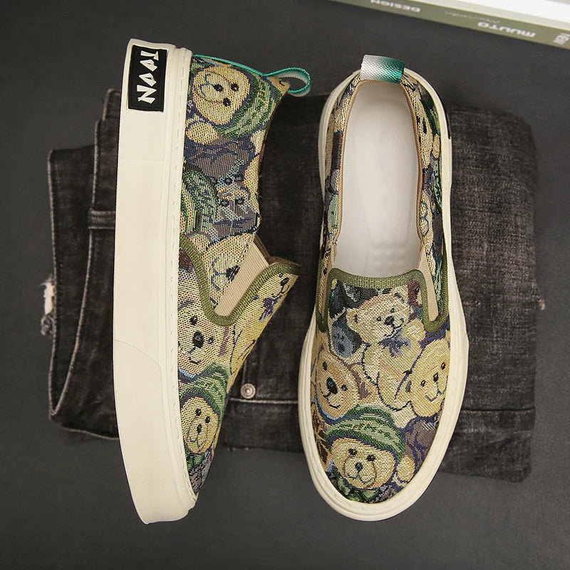 Men's Casual Slip-on Canvas Shoes