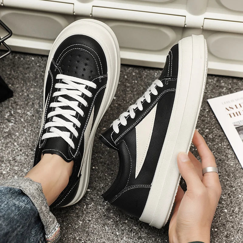 Men's Casual Sneakers - Personalized Design Skateboard Running Trainers