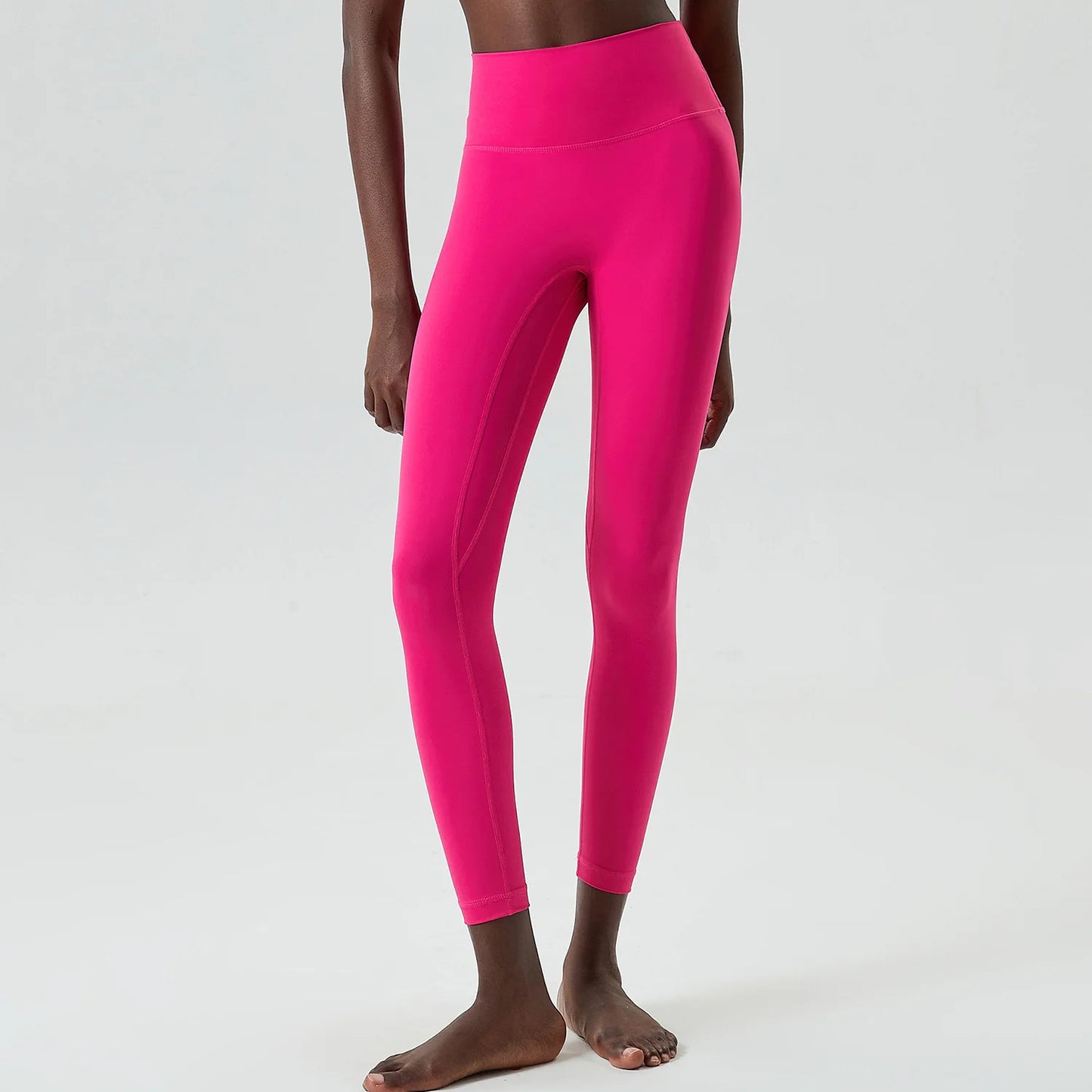 Women's Buttery Soft Yoga Pants High Waist Sports Leggings Soft Fabric Workout Tights Running Sportswear Leggings
