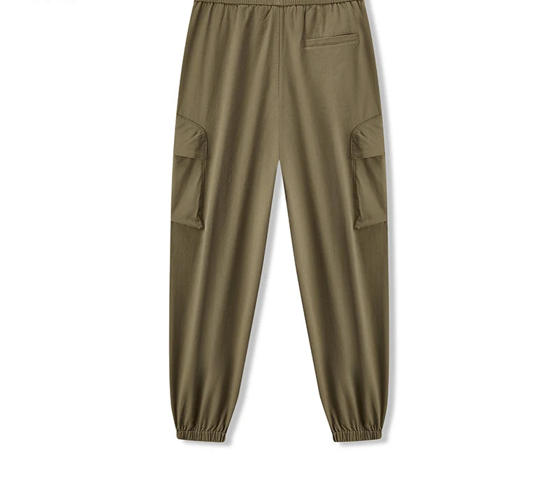 Loose Fit Cargo Jogger Pants - Trendy Streetwear Long Trousers