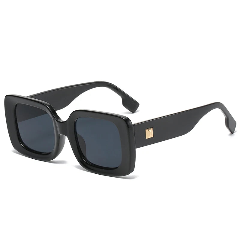 Women's 1/4pcs Set Fashion Small Rectangle Sunglasses  UV400