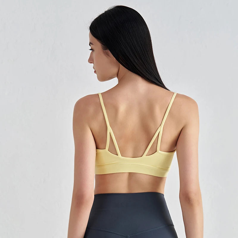 Kitten Ears Yoga Bra Top - Removable Pads & Adjustable Straps