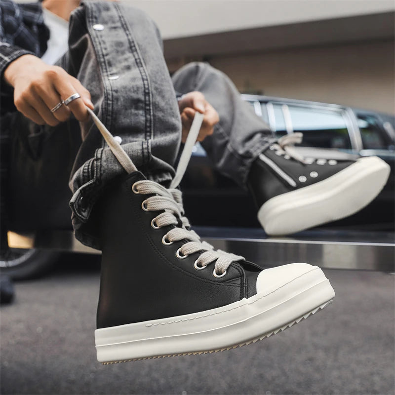 Men's Casual High-top Sneakers