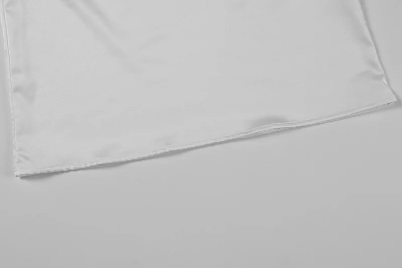 Women's Silky Draped Maxi Dress - Sleeveless V Neck Sun Dress