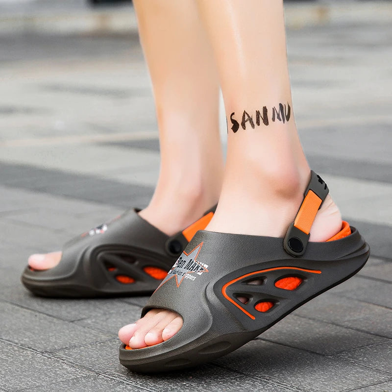 Men's Summer Slippers Platform Casual Sandals Flip Flops Slippers