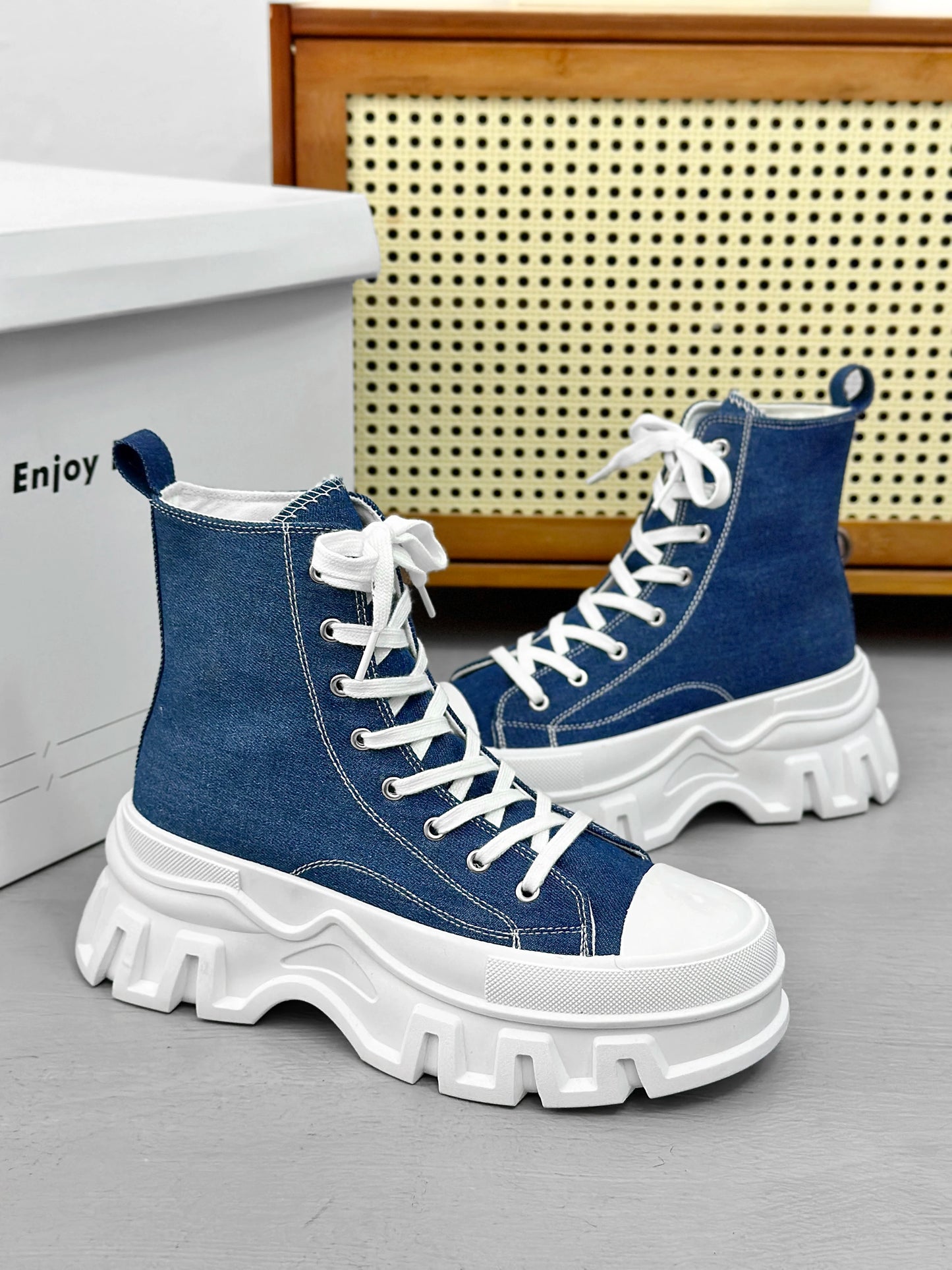 Men's Casual Canvas Sports Boots