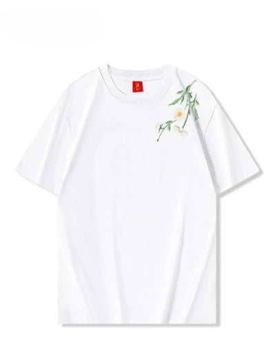 Embroidered Floral T-Shirt