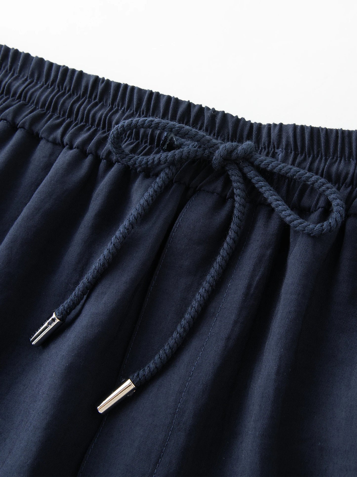 High-Rise Pants and Tee Set - Casual Two-Piece Outfit