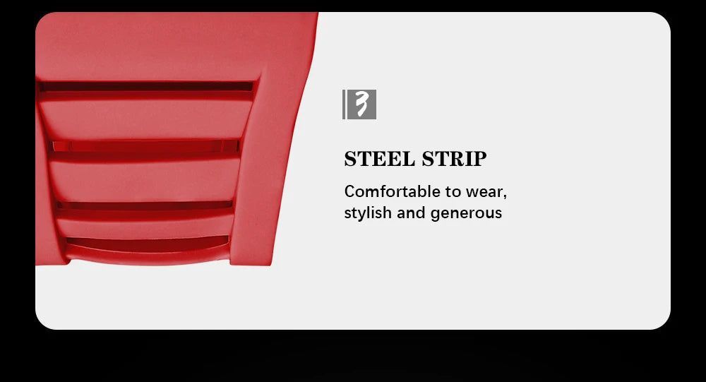 Men's 3D Quartz Stainless Steel Watch - Waterproof with Silicone Strap