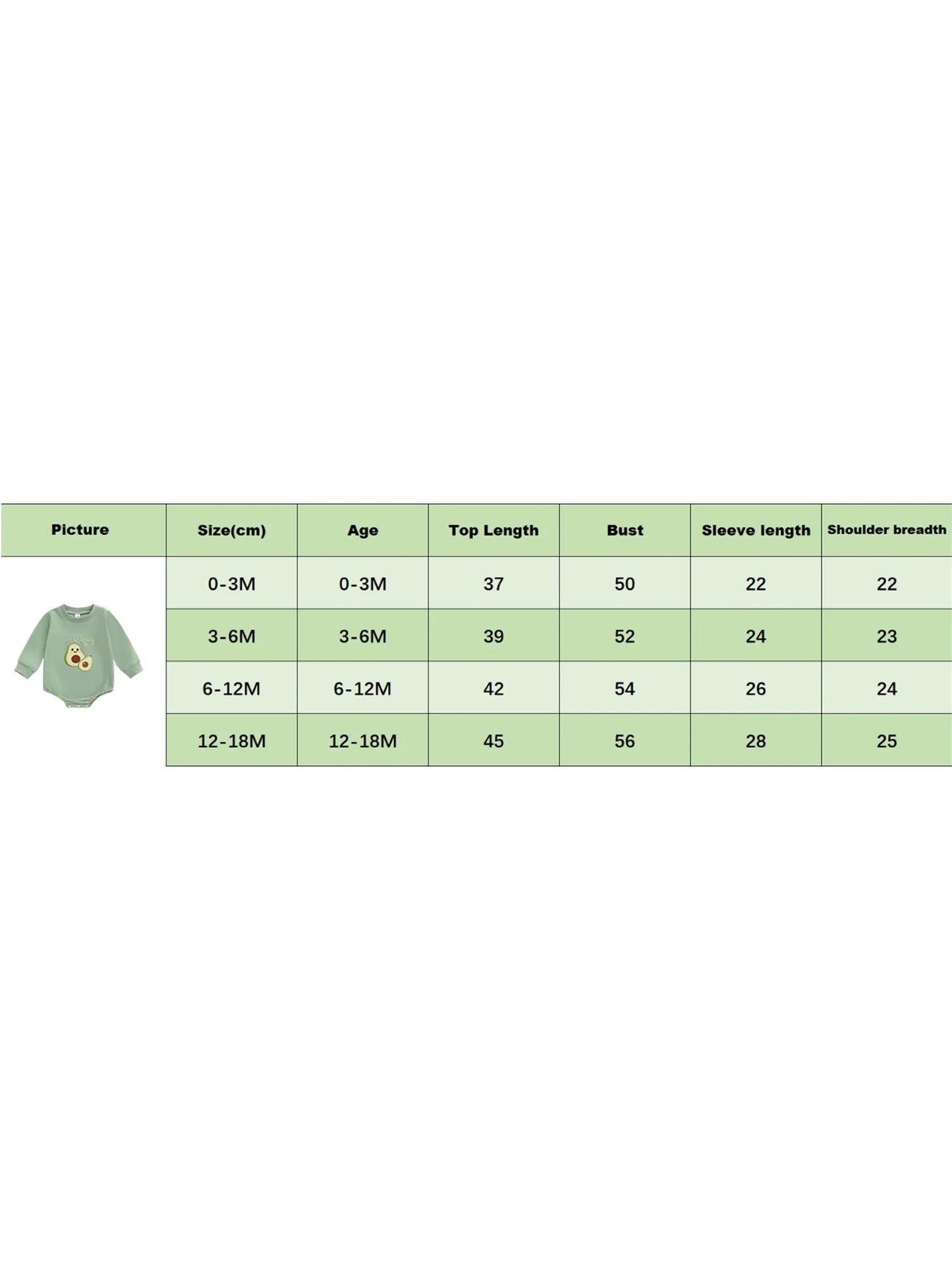 Baby Fall Winter Romper - Long Sleeve Crew Neck Embroidery Fruit Letters Bodysuit