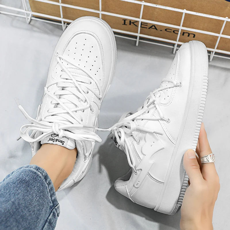 Men's Casual Creative Heart Tennis Sport Running Skateboard  Sneakers Walking Jogging Trainers