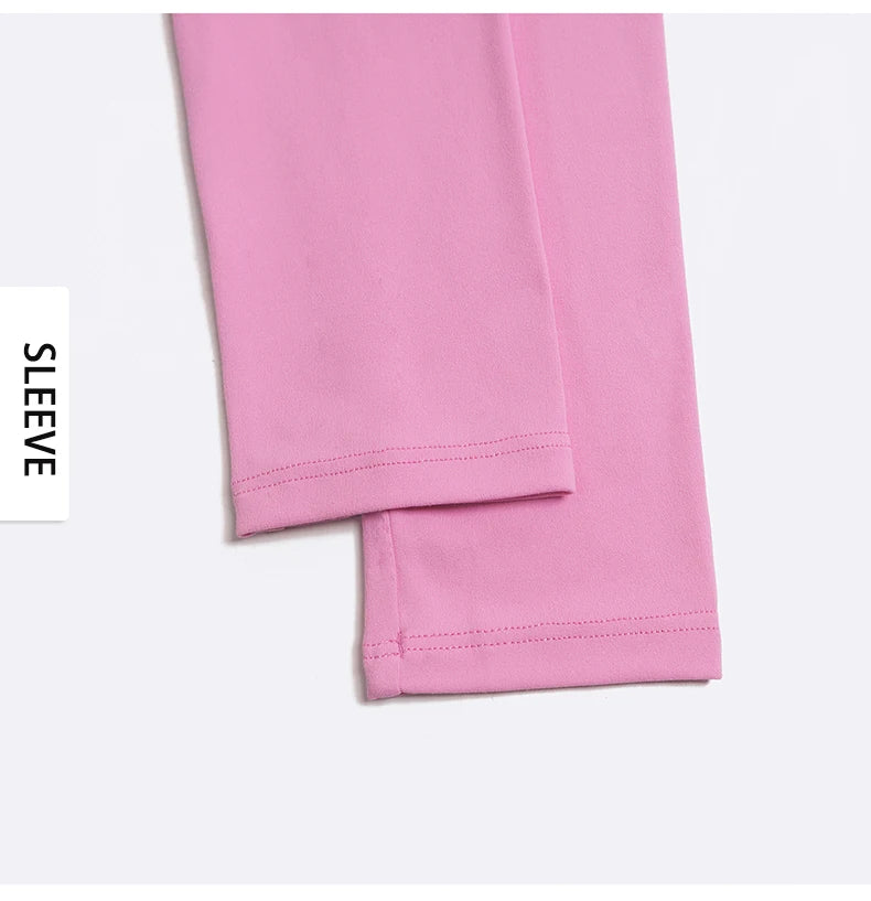 Long Sleeve Gym Top - High Elastic Breathable Yoga Fitness Workout T-Shirt