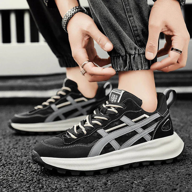 Casual Platform Sneakers - Men's Running & Tennis Shoes