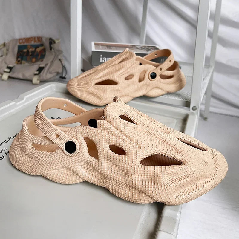 Unisex Summer Slippers Camouflage Outdoor Sandals Clogs Beach Slippers Slides