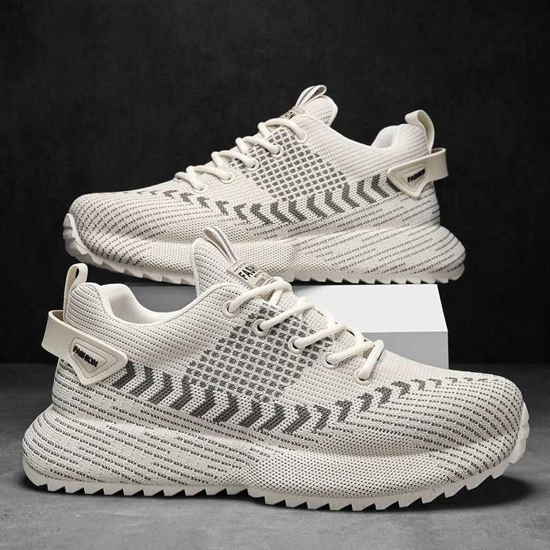 Men's Casual Platform Sports Shoes Breathable Sneakers