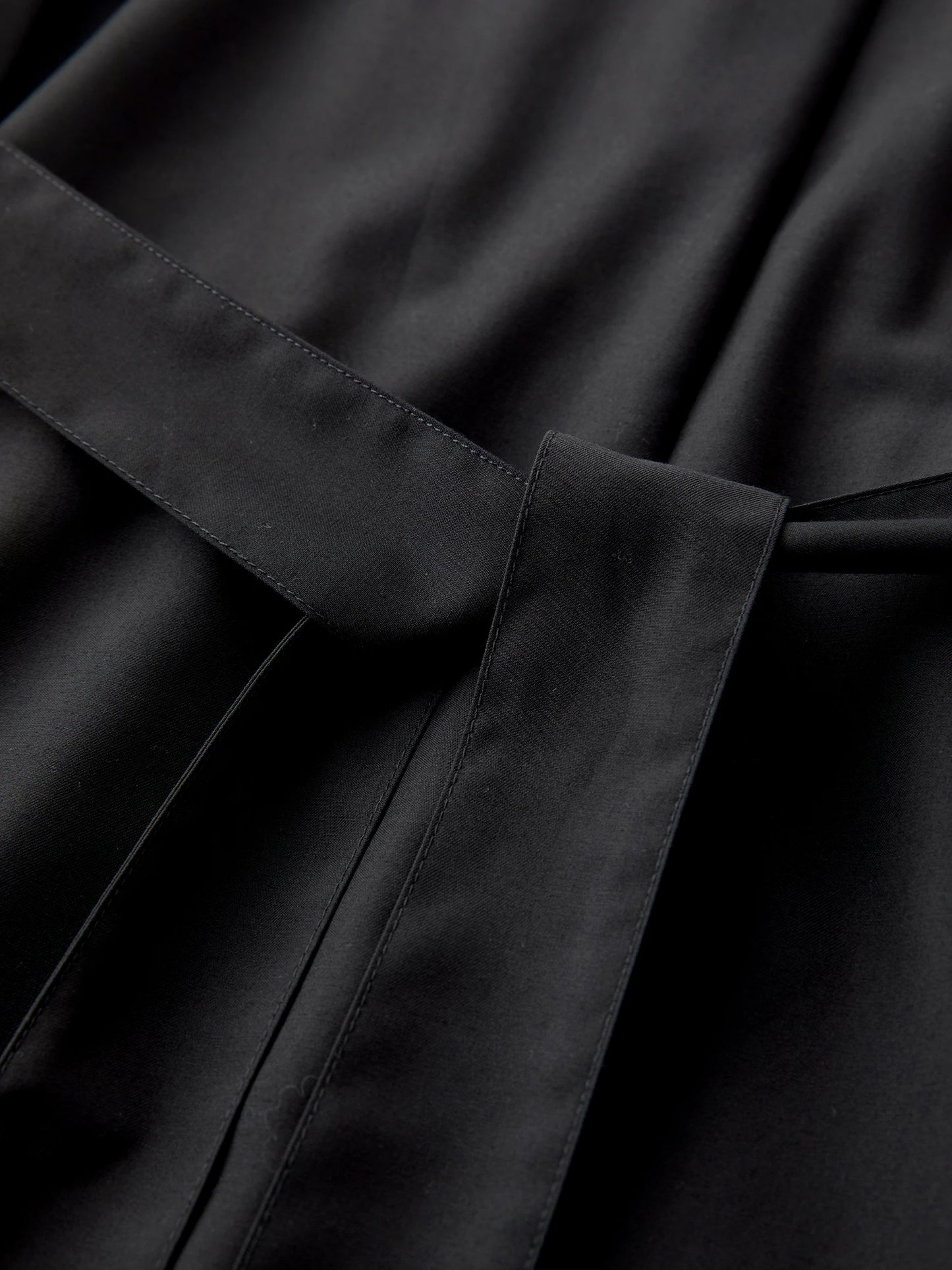 Plus Size Long Black Dress - Casual Commuting All-Match Dress