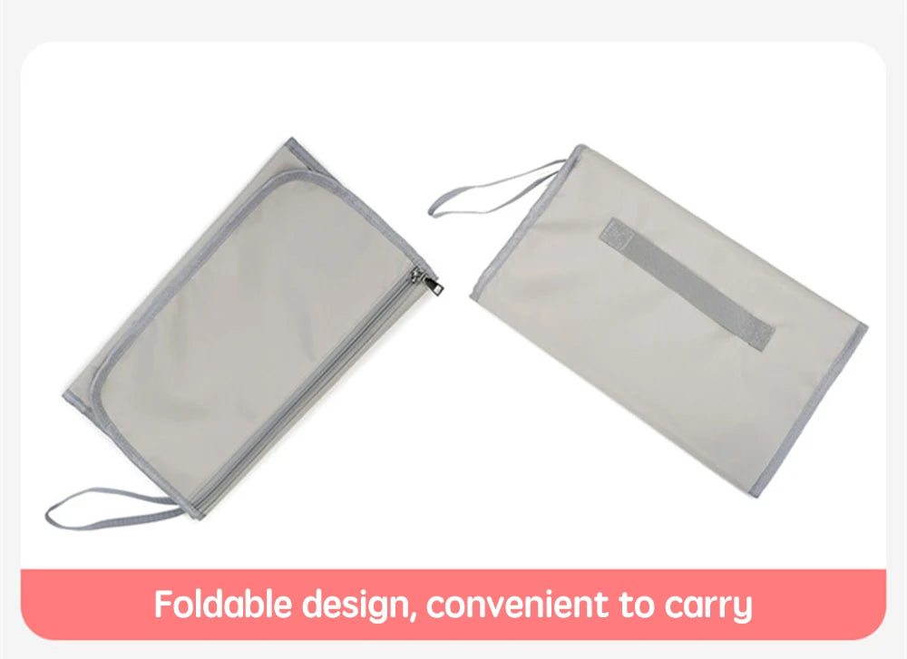 Parent Backpack with Changing Mat & Stroller Hooks - Complete Baby Bag Set