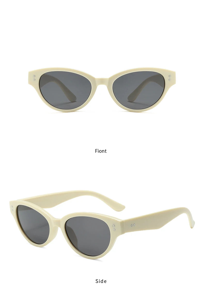 Small Square Sunglasses - Trendy Vintage Hip Hop Eyewear UV400 for Women & Men
