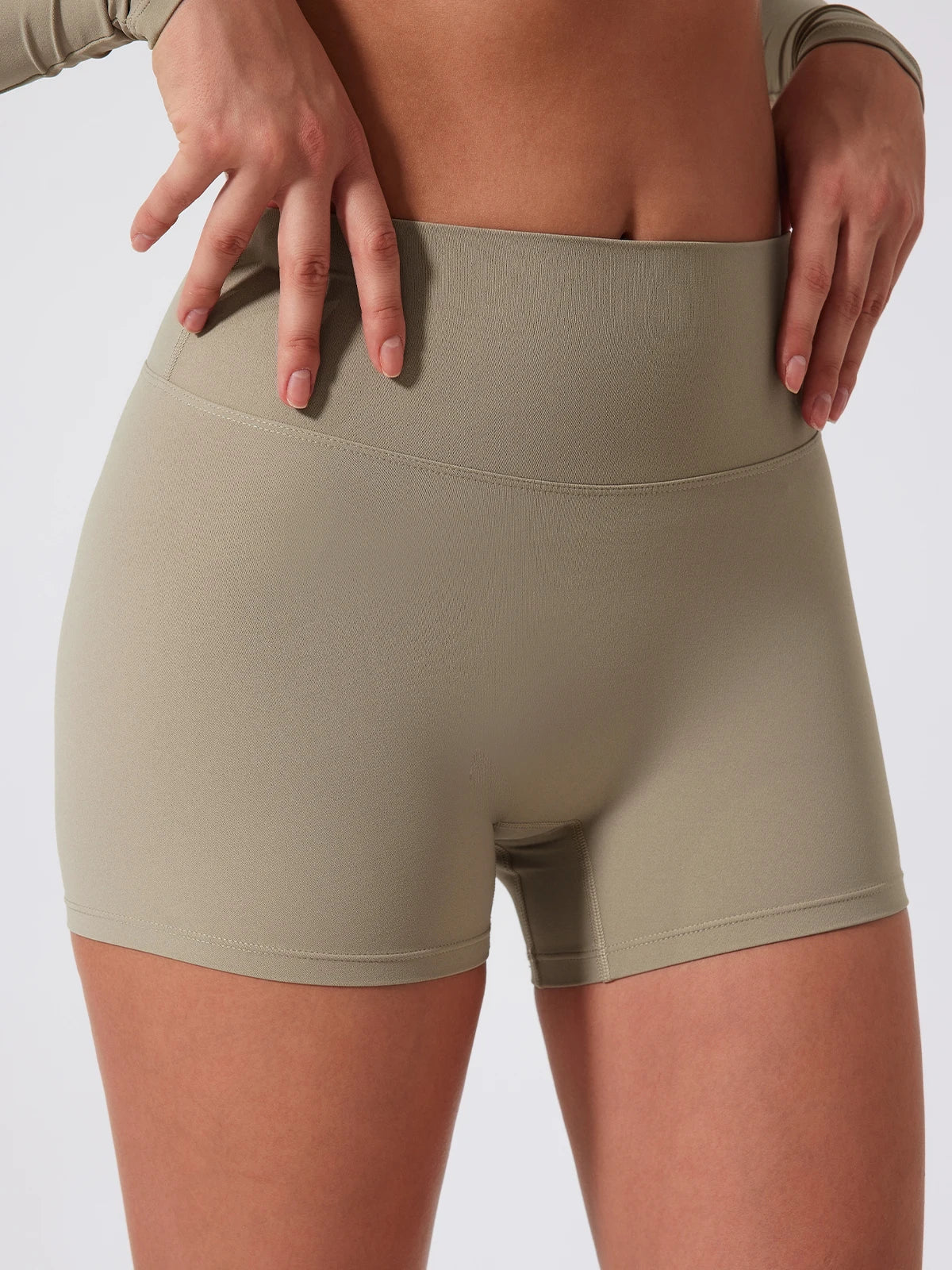 Women's Elastic Scrunch Yoga Push Up Gym Leggings Cycling Workout Short Quick-Dry High Waist Sports Shorts