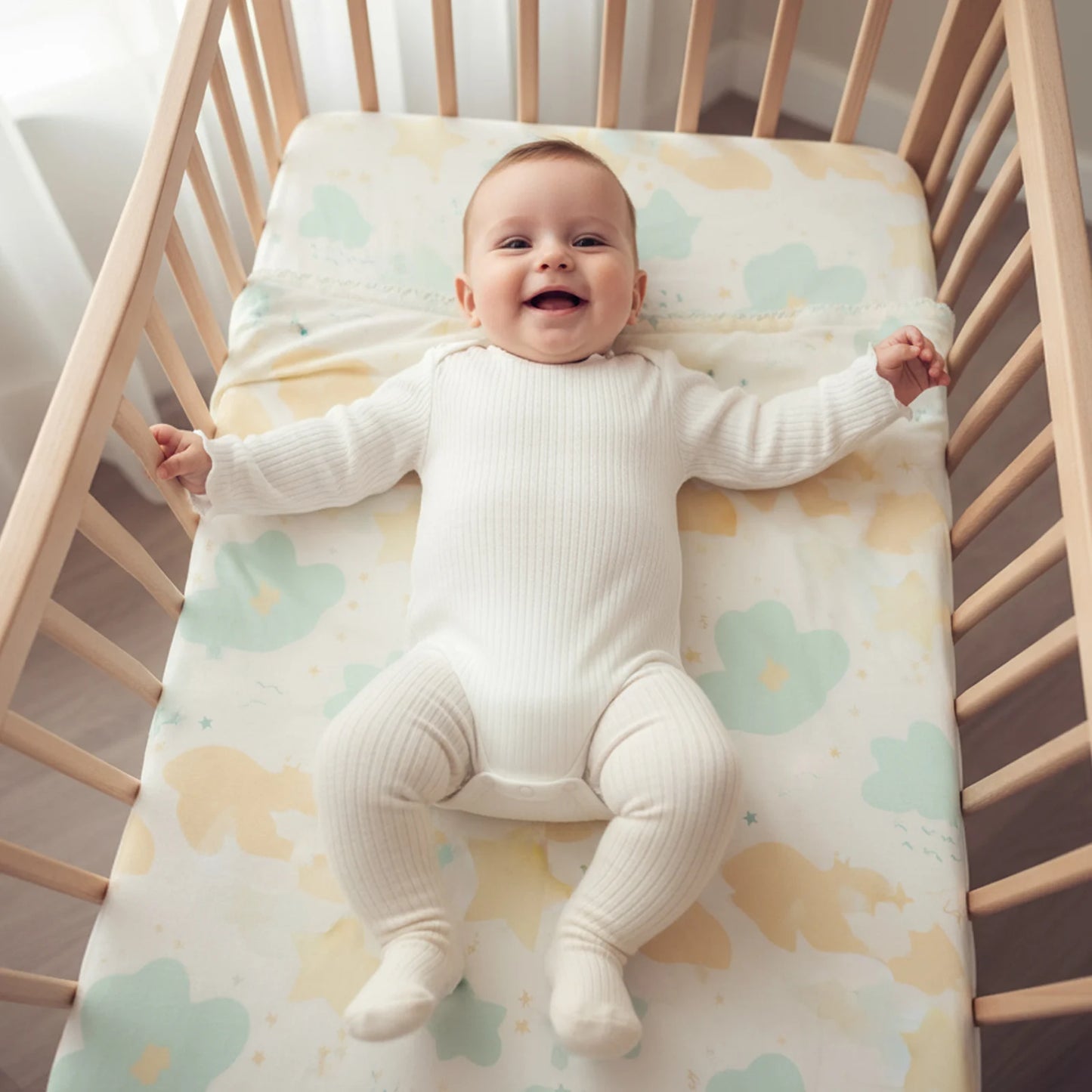 Baby Fall Winter Knit Romper - Soft Solid Colour Long Sleeve Round Neck Jumpsuit