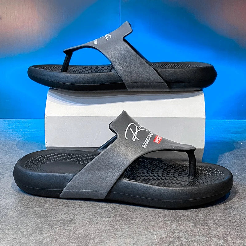 Men's  Summer Flip Flops EVA Platform Outdoor Breathable Sandals Clogs Waterproof Beach Slippers Slides