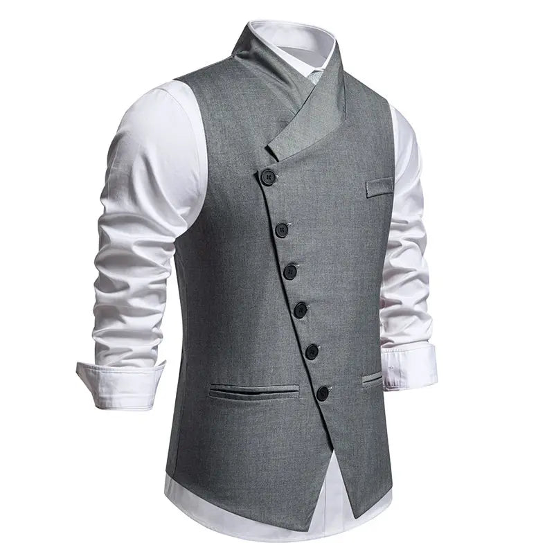 Men's Suit Vests Sleeveless  Waistcoats