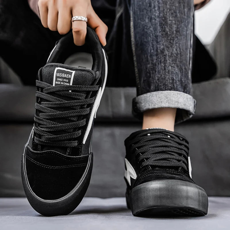 Lightning Design Sneakers - Men's High Performance Running & Basketball Trainers