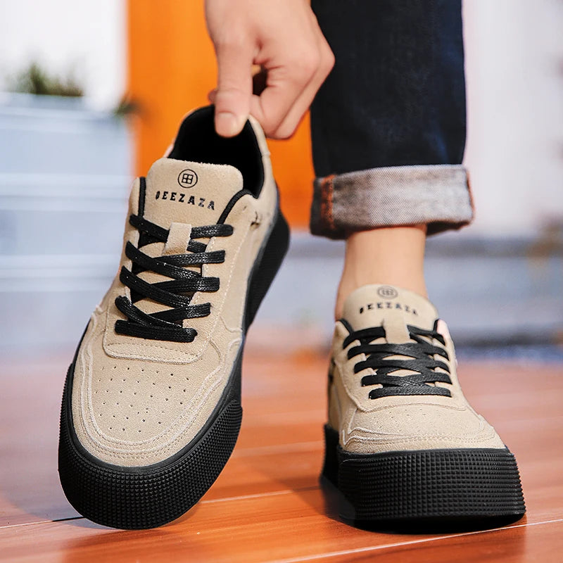 Men's Platform Sneakers - Casual Sports Running Shoes